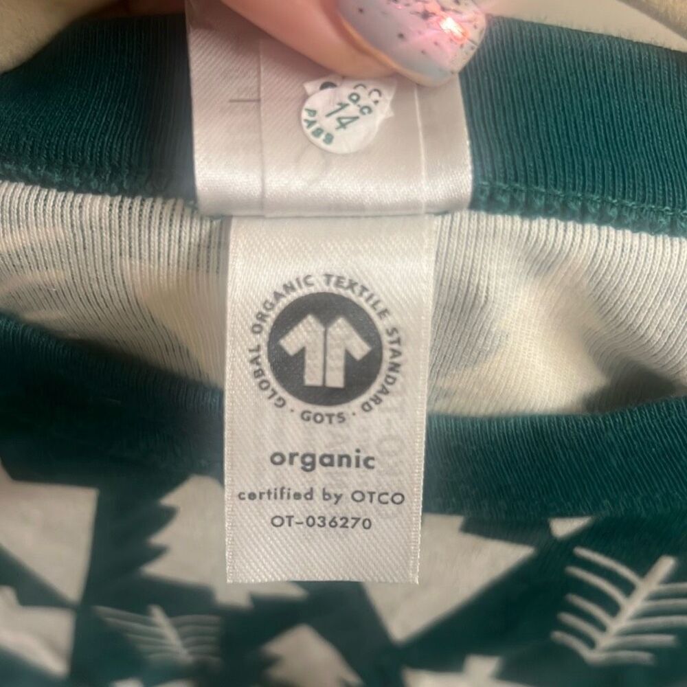 ✨Hanna Andersson Holiday HannaJams™ Pajama Sz 12 Top✨ - Picture 9 of 9